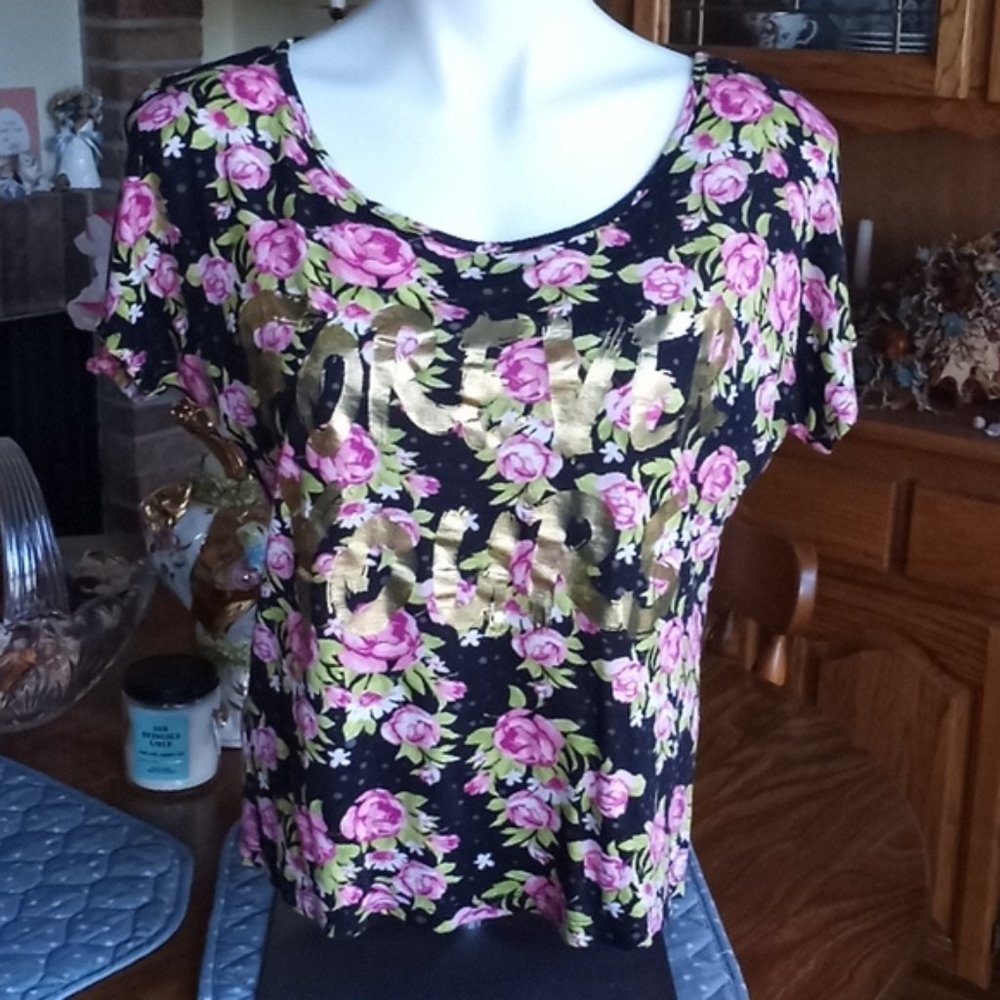 Vintage Charlotte Russe Floral Top